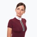 Сорочка для змагань жіноча FERA Equestrian Stardust burgundy 2