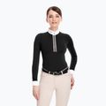 Сорочка для змагань лонгслів жіноча FERA Equestrian Stardust black