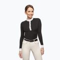 Сорочка для змагань лонгслів жіноча FERA Equestrian Nebula black