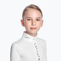 Сорочка для змагань дитяча FERA Equestrian white/butterfly 2