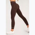 Легінси тренувальні жіночі Gym Glamour Push Up Chocolate 370 5
