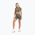 Жіночі тренувальні шорти Gym Glamour Безшовні хакі 2