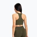 Бюстгальтер спортивний Gym Glamour Push Up хакі 401 2