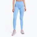 Легінси тренувальні жіночі Gym Glamour Push Up Baby Blue 405