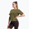 Футболка для тренувань жіноча Gym Glamour V Khaki 423