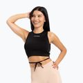 Топ тренувальний жіночий Gym Glamour Tied Black 440