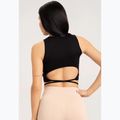 Топ тренувальний жіночий Gym Glamour Tied Black 440 2