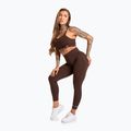 Легінси тренувальні жіночі Gym Glamour Push Up 2.0 chocolate 2