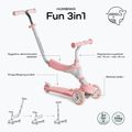 Самокат триколісний дитячий HUMBAKA Fun 3in1 рожевий HBK-KS002 2