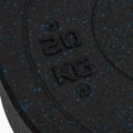Диски бамперові олімпійські XTREXO чорні TRX-BMP020 20 кг 4
