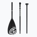 Весло SUP 3-компонентне AQUASTIC SUP волокно + карбон чорний 4