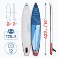 Дошка SUP AQUASTIC Touring Pro 14’0" blue 17