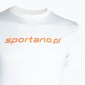 Чоловіча бігова сорочка SPORTANO Active біла 3