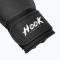 Рукавиці боксерські HOOK FIGHTING Ready to Fight шкіряні чорний 6
