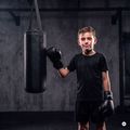 Набір боксерський дитячий HOOK FIGHTING Pierwszy Trening чорний 3