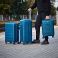 Великий дорожній чемодан KADVA Sancho 113 л синій 21
