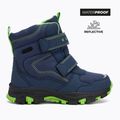 Дитячі снігоступи KADVA Snowey Mid WaterProof темно-синій/зелений 2