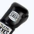 Рукавиці боксерські Cleto Reyes Thumb in Cow Leather black/silver 5