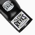 Рукавиці боксерські Cleto Reyes Thumb in Cow Leather black/silver 6