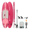 Набір дошка SUP надувна AQUASTIC Compact 9'6" pink 21