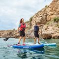 Набір дошка SUP надувна AQUASTIC Perth 10'8" allround dark blue 22