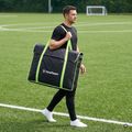 Сумка для перенесення воріт OneTeam Swiftgoal 120 x 70 cm black/green 3
