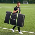 Сумка для перенесення воріт OneTeam Swiftgoal 150 x 90 см чорний/зелений 4