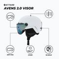 Шолом гірськолижний ATTABO Avens 2.0 Visor білий 2
