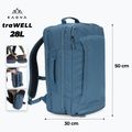 Туристичний рюкзак KADVA traWELL 28 л темно-синій 2