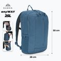 Туристичний рюкзак KADVA anyWAY 25 л темно-синій 2
