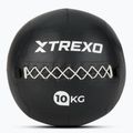 Медбол TREXO Wall Ball 12 кг чорний