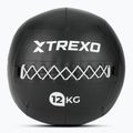 М'яч лікарський XTREXO Wall Ball 12 кг чорний