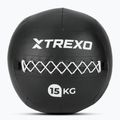 М'яч лікарський XTREXO Wall Ball 15 кг чорний