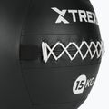 М'яч лікарський XTREXO Wall Ball 15 кг чорний 4