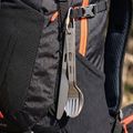 Столові прилади туристичні KADVA titanium ultralight gray 5