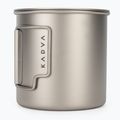 Туристичний кухоль KADVA titanium ultralight gray 3