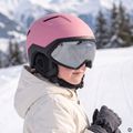 Шолом лижний дитячий ATTABO Avens 3.0 Jr Visor ERT Pink 9