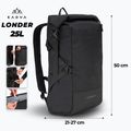 Туристичний рюкзак KADVA Londer 25 л чорний 2
