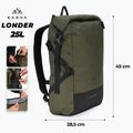 Туристичний рюкзак KADVA Londer 25 л зелений 2