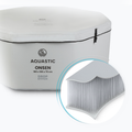 Надувний басейн AQUASTIC ONSEN drop stitch 1400 l 186 cm сірий 14
