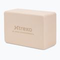Блок для йоги XTREXO x Anna Lewandowska block Beige 3
