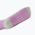 Шкарпетки лижні жіночі Woolcano SCK1096 Szary/Różowy 4