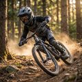 Шолом велосипедний дитячий ATTABO Predator full face gray 11