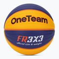 М'яч баскетбольний  OneTeam Rim Rush Fiba 3x3 blue