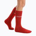 Дитячі футбольні шкарпетки OneTeam Precision football socks набір 2-pack червоний 2