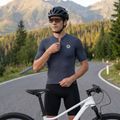 Чоловіча велосипедна футболка ATTABO TEVRA з короткою блискавкою чорна 6