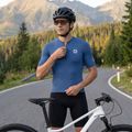 Чоловіча велосипедна футболка ATTABO TEVRA з короткою блискавкою, темно-синя 7