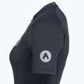 Жіноча велосипедна футболка ATTABO TEVRA з короткою блискавкою чорна 10