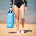 Сумка водонепроникна AQUASTIC Dry Bag 13 л блакитний 9