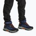 Дитячі трекінгові черевики KADVA Rocky Trail Mid WaterProof Softshell темно-сині 2